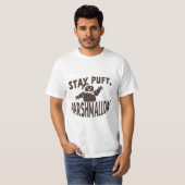 Bleibe Puft Marshmallow Man T-Shirt (Vorne ganz)