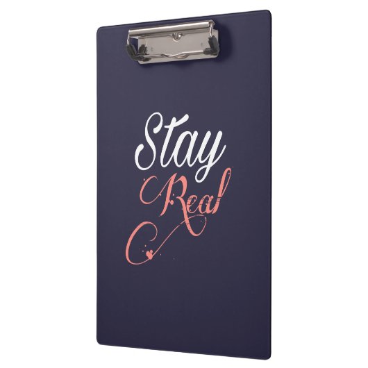 Bleibe Real Klemmbrett (Links)