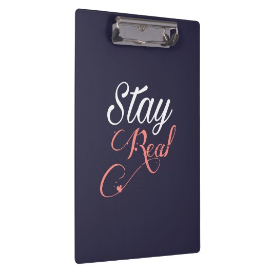 Bleibe Real Klemmbrett (Rechts)