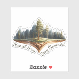 Bleibe Relax & Relax Aufkleber