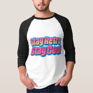 Bleibe Retro Bleibe Cool - Vintag ästhetischer T - T-Shirt