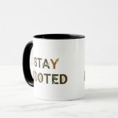 Bleibe Rooted Tasse (Vorderseite Links)