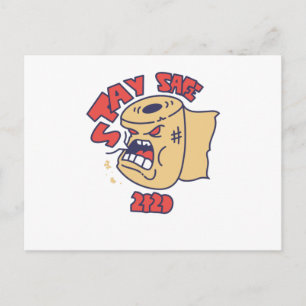 Bleibe Safe 2020 Postkarte