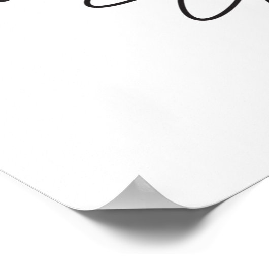 Bleibe Safe 20"x24" Matte Poster (Ecke)