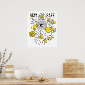 Bleibe Safe 20"x24" Matte Poster (Küche)