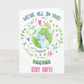 Bleibe Safe! Karte (Vorderseite)