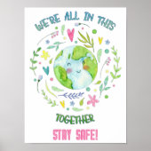 Bleibe Safe Poster (Vorne)