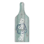 Bleibe Salty Beach Life Charcuterie Schneidebrett (Vorderseite)