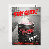 Bleibe schlank! postkarte (Vorne/Hinten)