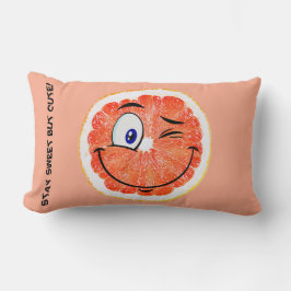 BLEIBE SCHNELL, ABER NIEDLICH! Dekokissen