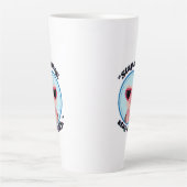 bleibe Schweinekonzept Milchtasse (Vorderseite)