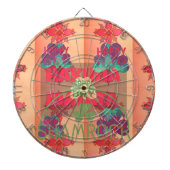 Bleibe segne Happy Saint Patrick's Day Hakuna Mata Dartscheibe (vorne)