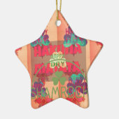 Bleibe segne Happy Saint Patrick's Day Hakuna Mata Keramikornament (Links)