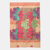 Bleibe segne Happy Saint Patrick's Day Hakuna Mata Küchentuch (Vertikal)