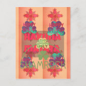 Bleibe segne Happy Saint Patrick's Day Hakuna Mata Postkarte (Vorderseite)