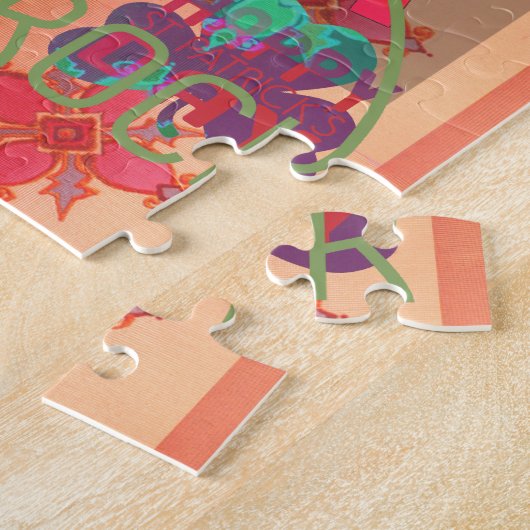 Bleibe segne Happy Saint Patrick's Day Hakuna Mata Puzzle (Seite)