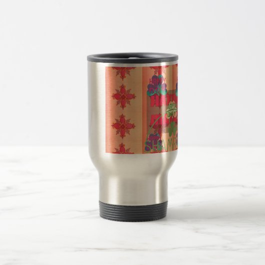 Bleibe segne Happy Saint Patrick's Day Hakuna Mata Reisebecher (Mittel)