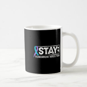 Bleibe Semicolon Morgen braucht Suizid Preventi Kaffeetasse
