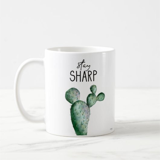 Bleibe Sharp Cactus Kaffeetasse (Links)