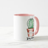 Bleibe Sharp Cactus Tasse (VorderseiteRechts)