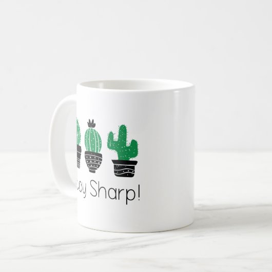 Bleibe Sharp Kaffeetasse (Vorderseite Links)