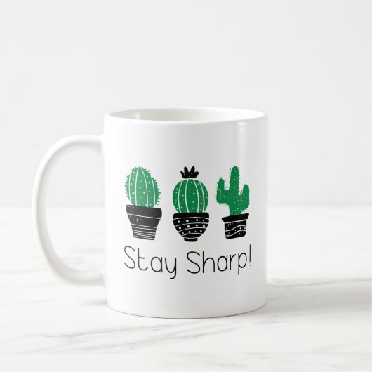 Bleibe Sharp Kaffeetasse (Links)