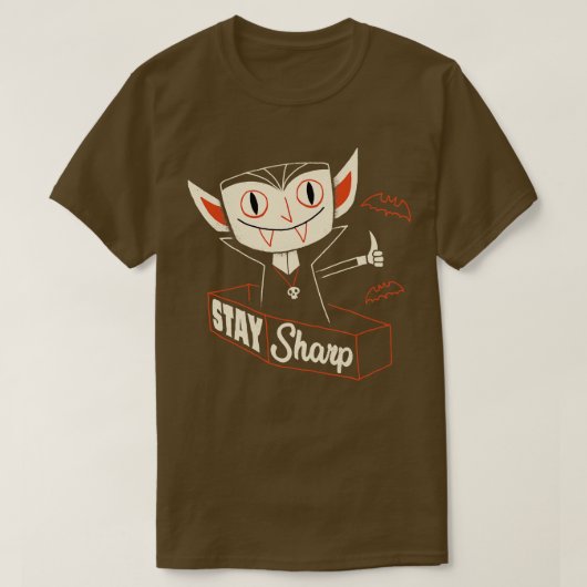 Bleibe Sharp T-Shirt (Design vorne)
