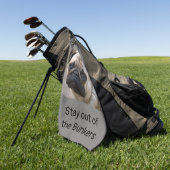 Bleibe Sie aus den Bunkern heraus Golfhandtuch (Gras)