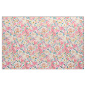 BLEIBE Sie BEREITES rosa Blumen Stoff (Fat Quarter (45,7 x 55,9 cm))