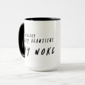 Bleibe Sie bleibe schön bleibe weckte Tasse gesund (Vorderseite Links)