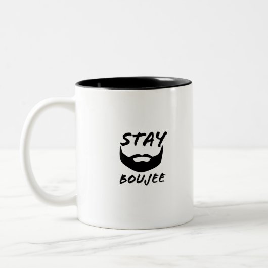 Bleibe Sie Boujee Zweifarbige Tasse (Links)