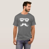 BLEIBE Sie COOLES kundenspezifisches Shirt - (Vorne ganz)