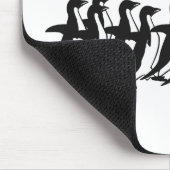 bleibe Sie einzigartig Mousepad (Ecke)