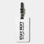 Bleibe Sie erhalten nicht ermordeten Gepäck-Umbau Gepäckanhänger (Vorderseite vertikal)