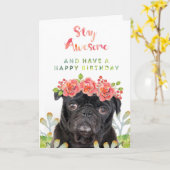 Bleibe Sie fantastisch und haben Sie einen alles- Karte (Gelbe Blume)