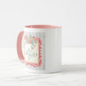 Bleibe Sie fantastische BlumenTasse Tasse (Vorderseite Links)