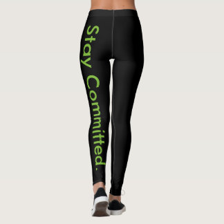 Bleibe Sie festgelegtes Legging Leggings