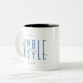 Bleibe Sie, Gedränge stark bescheiden Zweifarbige Tasse (Vorderseite Links)