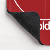 Bleibe Sie golden Mousepad (Ecke)