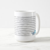 Bleibe Sie - Leben 8D fokussiert Kaffeetasse (VorderseiteRechts)