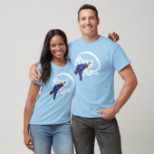 Bleibe Sie mit einem Strahlngewehr krass T-Shirt (Unisex)