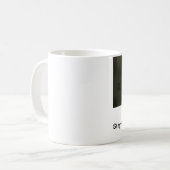 Bleibe Sie nobel Kaffeetasse (Vorderseite Links)