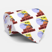 Bleibe Sie nobles San Diego Krawatte (Gerollt)