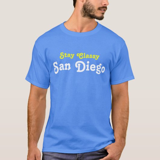 Bleibe Sie nobles San Diego T-Shirt (Vorderseite)