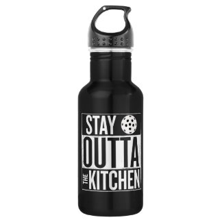 "Bleibe Sie Outta die Küche" Pickleball Trinkflasche