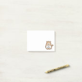 Bleibe Sie Pawsitive - Post-Itanmerkungen für Post-it Klebezettel (Auf Schreibtisch)