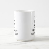 Bleibe Sie ruhige Tasse (Mittel)