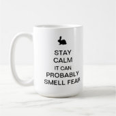 Bleibe Sie ruhige Tasse (Links)