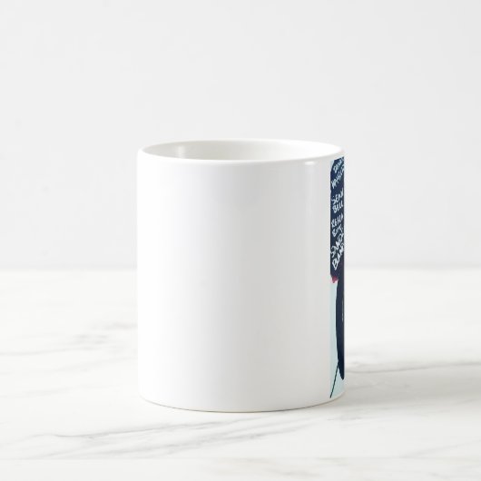 Bleibe Sie weckte! Kaffeetasse (Mittel)