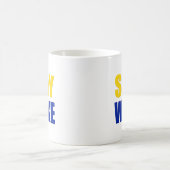 Bleibe Sie weckte Tasse (Mittel)